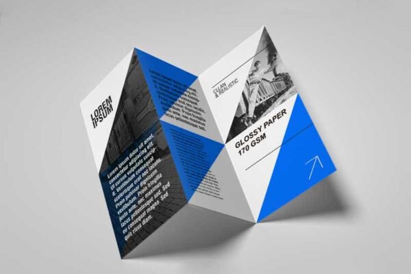Brochure Economy Size (Including Folding) A4 (29x20 cm) 4 color, 2 sides