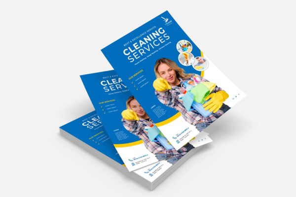 Flyer Economy Size A5 (29x14.5 cm) 4 color, 1 side & 2 sides