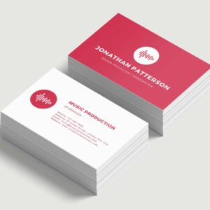 BUSINESS CARD 1000 Pcs Spot UV Brilliant Paper 300gsm 4 Color, 2 Sides