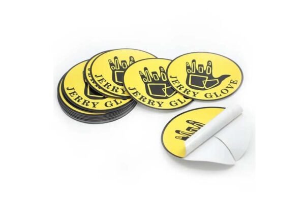 1000 Pcs Custom Die Cut Economy Sticker Glossy Lamination 80gsm 4 Color, 1 Side
