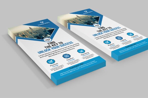 DL Flyer (4 color, 1 or 2 Sides)